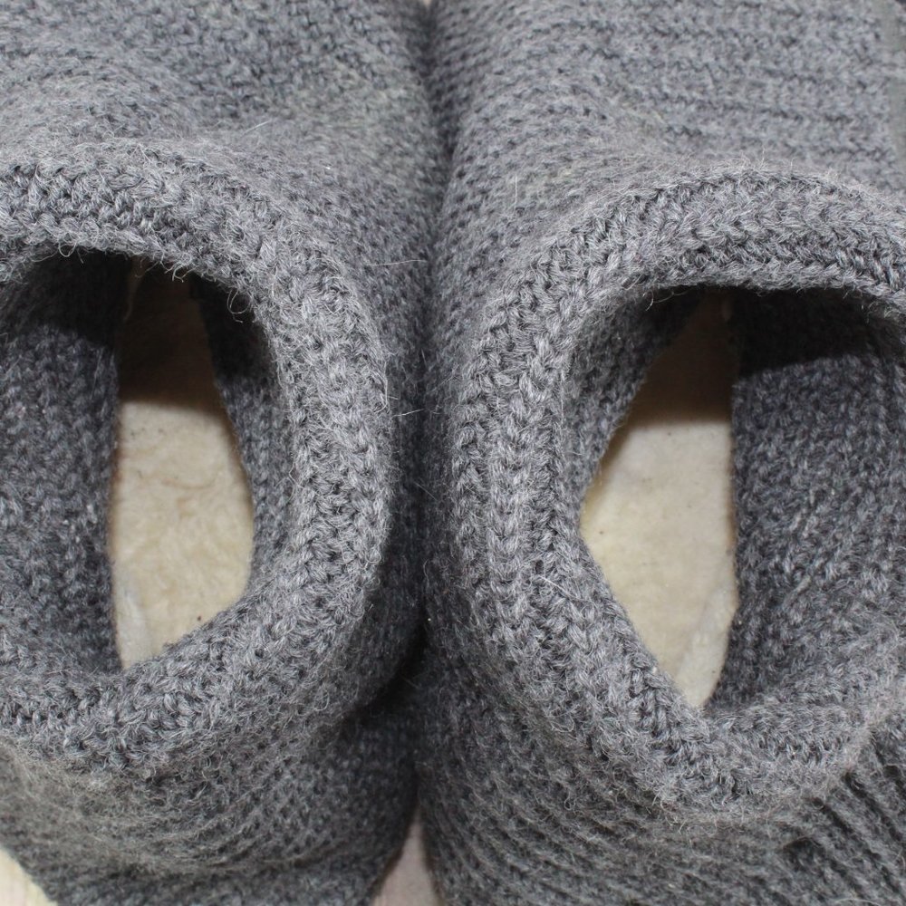 UGG Australia Gray Knit Sweater Classic Cardy Tall Boots Size US 7 - Picture 7 of 12